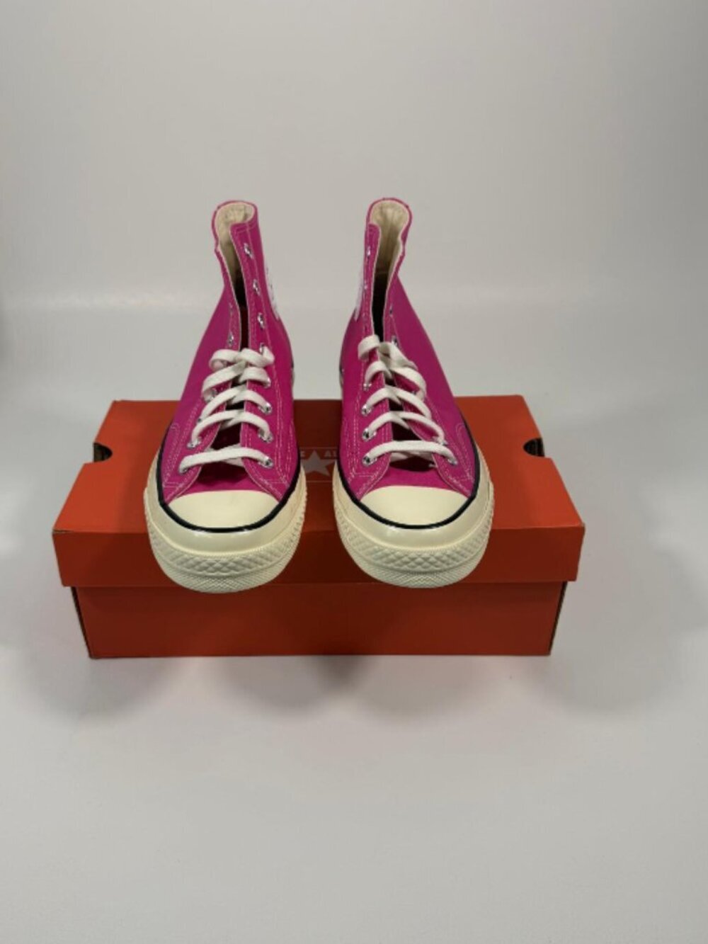 Converse Chuck 70 Skate High Shoes Women Size 10 Canvas Lucky Pink Sneakers